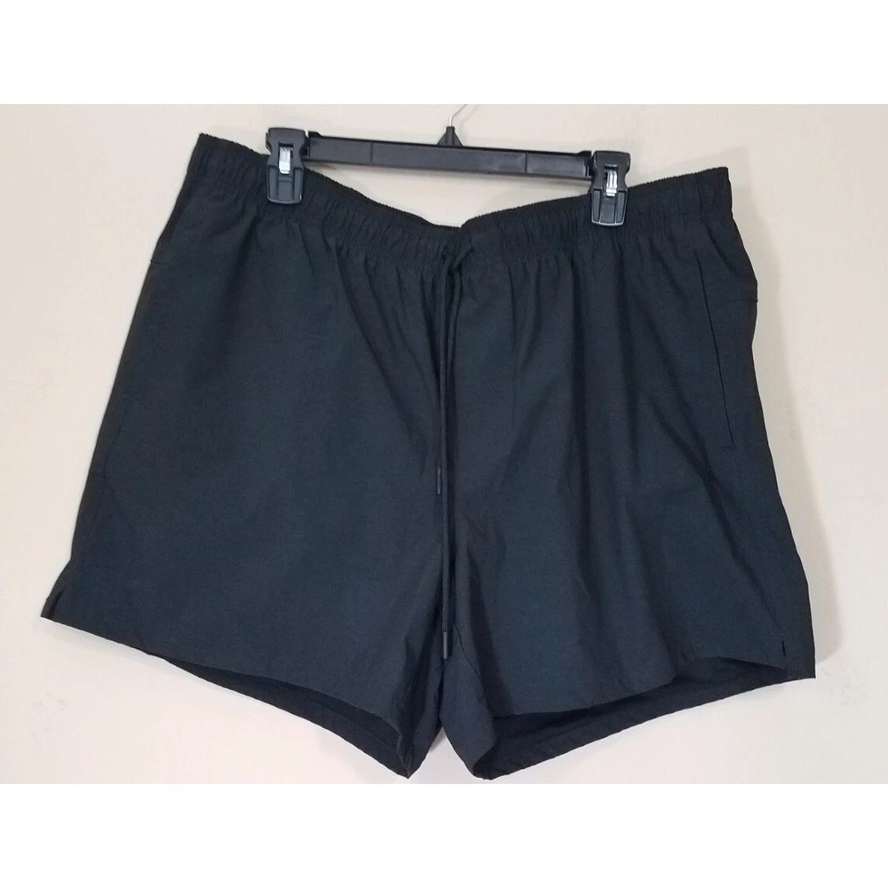 Vrst Everyday Shorts Men size XXL Mesh Lined 5" Athleisure‎ Athletic Black